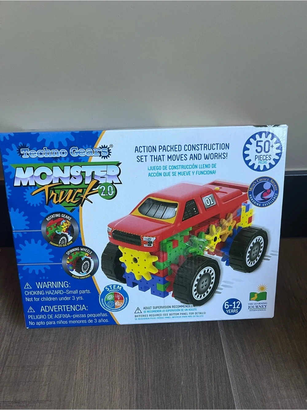 Techno Gears Monster Truck 2.0 building set NIB $25